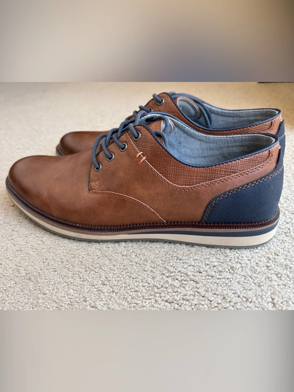 Sonoma Men’s Freer Dress Shoes - Cognac